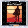 West Coast Sunset PNG Design