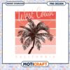 West Coast Palm Tree PNG Design