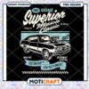 Vintage Muscle Car PNG Design
