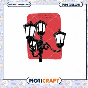 Vintage Lantern Design Can Be Found in the Darkness PNG