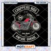 Vintage Chopper PNG Design
