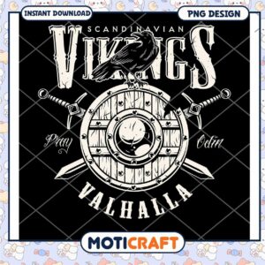 Viking Valhalla PNG Design