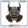 Viking Owl PNG Design Instant Download