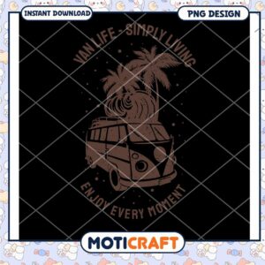 Van Life PNG Simply Living Design