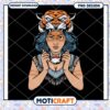 Trendy Tiger Girl PNG Design for Instant Download Art 2 Trendy Tiger Girl PNG Design for Instant Download Art