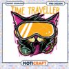 Time Traveler Cat PNG Design