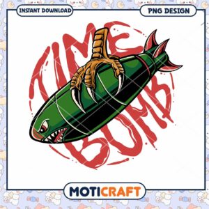 Time Bomb PNG Design Claw Graphic