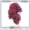 Three Skulls PNG Design Instant Download