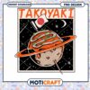 Takoyaki Planet PNG Design