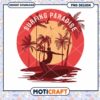 Surfing Paradise PNG Design 2 Surfing Paradise PNG Design