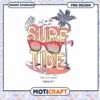 Surf Tide PNG Design Instant Download