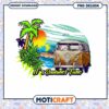 Summer Van PNG Design Instant Download