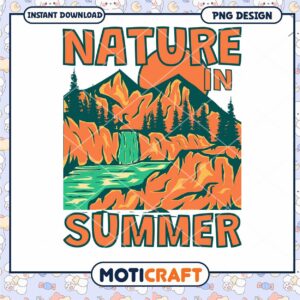 Summer Nature PNG Design Download