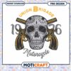 Sugar Skull Motorcycle PNG Design