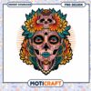 Sugar Skull Girl PNG Design 1 Sugar Skull Girl PNG Design