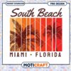 South Beach Miami Florida PNG Design