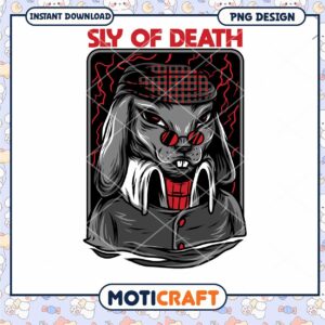 Sly Rabbit PNG Death Design Download