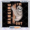 Sloth Hanging Out PNG Design