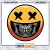 Skull Smiley Face PNG Design