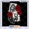Skull Roses Playing Cards PNG