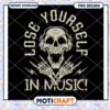 Skull Music PNG Lose Yourself in Sound 2 Skull Music PNG Lose Yourself in Sound