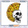 Skull and Pizza Design PNG Instant Download for Creatives