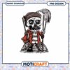 Skeleton Fisherman PNG Design