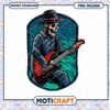 Skeleton Guitarist PNG Design 2 Skeleton Guitarist PNG Design