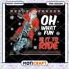 Santa Motorcycle Christmas PNG Design 1 Santa Motorcycle Christmas PNG Design