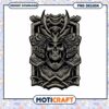 Samurai Skull PNG Design for Instant Download Art Print