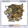 Roaring Lion Graphic Design High Quality PNG Download
