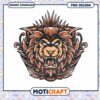 Roaring Lion PNG Design, Instant Download