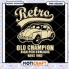 Retro Vintage Car PNG Design for Classic Auto Lovers