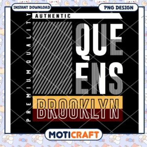 Queens Brooklyn PNG Design