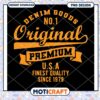 Premium Original Denim Goods Design PNG for Download 2 Premium Original Denim Goods Design PNG for Download