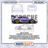 Porsche 911 GT3 RS PNG Instant Download Car Design Art