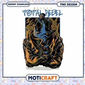 PNG Total Rebel Graffiti Design
