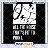 PNG Megaphone Design All The Noise Print 2 PNG Megaphone Design All The Noise Print