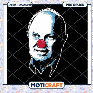 PNG Clown Face Design Download