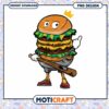 PNG Cartoon Burger Baseball Player 1 PNG Cartoon Burger Baseball Player