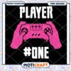 Player One Gamer PNG Design
