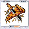 Pizza Slice and Sword PNG Design Instant Download Art 1 Pizza Slice and Sword PNG Design Instant Download Art