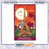 Paris Eiffel Tower PNG Design