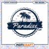 Paradise Beach PNG Design Instant Download 2 Paradise Beach PNG Design Instant Download