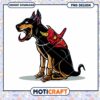 Oni Dog PNG Design Instant Download