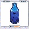 Ocean Whale Bottle PNG Design 1 Ocean Whale Bottle PNG Design