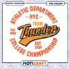 NYC Thunder College Championship PNG 1 NYC Thunder College Championship PNG