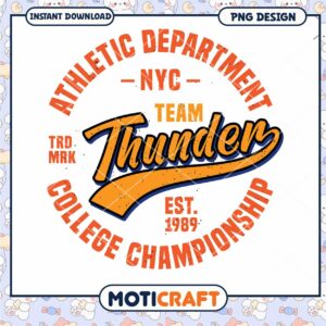NYC Thunder College Championship PNG