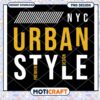 NYC Urban Style PNG Design