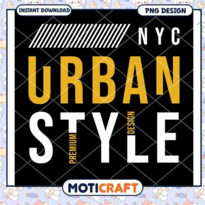 NYC Urban Style PNG Design
